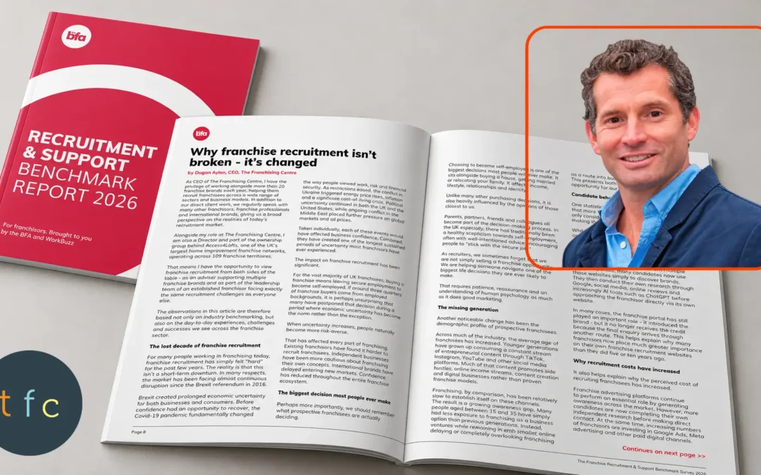 Why franchise recruitment isn&rsquo;t broken &ndash; it&rsquo;s changed